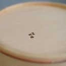 【京指物】桶屋 近藤 桶皿 六寸 /椹 (サワラ)