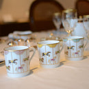 【磁器】大倉陶園 「うまくゆく 回転木馬」イエロー マグカップ