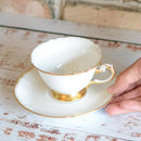 【磁器】大倉陶園 The Okura ホワイトマスターピース カップ&ソーサー