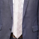 【西陣織】Nekado プリーツタイ ヘリンボーン ピンク