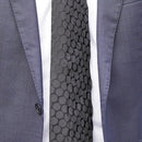 【西陣織】Nekado プリーツタイ 水玉 ブラック