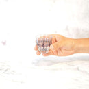 【ぐい呑】凛然 -rin zen- (紫)｜切子