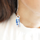 【ピアス】アメリカンピアス 星華 -seika- 2ヶ (青) | 切子 | 凛然