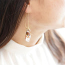 【ピアス】アメリカンピアス 星華 -seika- 2ヶ (琥珀) | 切子 | 凛然