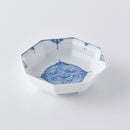 【お皿】八角向付 間取牡丹唐草 | 三川内焼 | 平戸松山窯