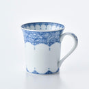 【マグカップ】間取牡丹唐草 | 三川内焼 | 平戸松山窯