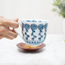 【マグカップ】一方押し ひまわり | 三川内焼 | 平戸松山窯