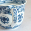 【マグカップ】一方押し 丸紋花絵 | 三川内焼 | 平戸松山窯