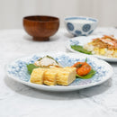 【お皿】7寸洋皿 桜青海波象 | 三川内焼 | 平戸松山窯