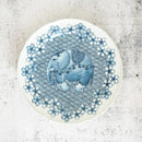 【お皿】7寸洋皿 桜青海波象 | 三川内焼 | 平戸松山窯