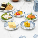 【お皿】丸平小皿 丸紋花絵 | 三川内焼 | 平戸松山窯