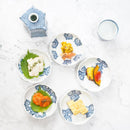 【酒器セット】五角酒瓶&酒盃 青海波 | 三川内焼 | 平戸松山窯