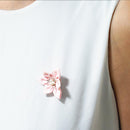 【アクセサリー】桜 (バレッタ、三角ブローチ、四角ブローチ、丸ブローチ 4点セット ) | つまみ細工