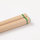 【漆 十八膳塗】十八膳 箸 こま 緑 (1膳)