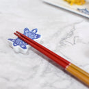 【漆 拭き漆 真塗】十八膳 箸 凛 あかがね・黄 (1膳)