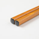 【漆 拭き漆 真塗】十八膳 箸 凛 あかがね・黄 (1膳)