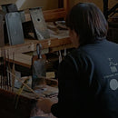 【漆 十八膳塗】十八膳 箸 こま 緑 (1膳)