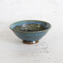 【大谷焼】梅里窯 昭和茶碗 (瑠璃唐津, 碧緑唐津)