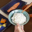 【大谷焼】梅里窯 昭和茶碗 (瑠璃唐津, 碧緑唐津)