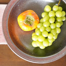 【大谷焼】森陶器 盛鉢 鉄色 (縁赤)