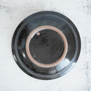 【大谷焼】森陶器 盛鉢 黒 (縁朱)