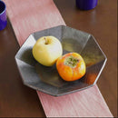 【大谷焼】佳実窯 八角黒釉鉢