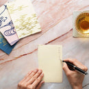 【はがき】雲 金 無地 (3枚)｜唐紙