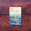 【はがき】雲 金 藍地 (3枚)｜唐紙