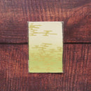 【はがき】雲 金 抹茶地 (3枚)｜唐紙