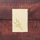 【はがき】水仙 金 無地 (3枚)｜唐紙