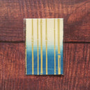 【はがき】竹 金 藍地 (3枚)｜唐紙