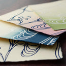 【はがき】水 色違い (4枚)｜唐紙