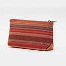 【カジュアルポーチ】こっかーら (赤) | 八重山みんさー織り |あざみ屋