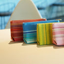 【カジュアルポーチ】ニライカナイ (青) | 八重山みんさー織り |あざみ屋