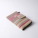 【マルチケース】夏花 (ピンク) | 八重山みんさー織り |あざみ屋