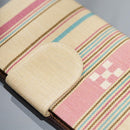 【マルチケース】夏花 (ピンク) | 八重山みんさー織り |あざみ屋