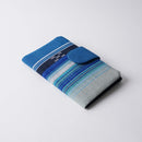 【マルチケース】南風 (青) | 八重山みんさー織り |あざみ屋