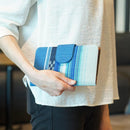 【マルチケース】南風 (青) | 八重山みんさー織り |あざみ屋