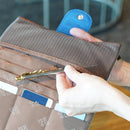 【マルチケース】南風 (青) | 八重山みんさー織り |あざみ屋