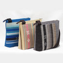 【トラベルショルダー】綾羽 (グレー茶) | 八重山みんさー織り |あざみ屋