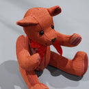 【テディベア】 こっかーら (赤) | 八重山みんさー織り |あざみ屋