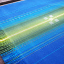 【テーブルセンター】 美らサンゴ (青) 大 | 八重山みんさー織り |あざみ屋