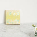 【アートパネル】春 露草 (S) | 金銀砂子細工 | 逸品集（菊池襖紙工場）