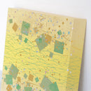 【アートパネル】春 露草 (S) | 金銀砂子細工 | 逸品集（菊池襖紙工場）