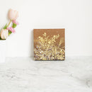 【アートパネル】秋 秋草・茶 (S) | 金銀砂子細工 | 逸品集（菊池襖紙工場）