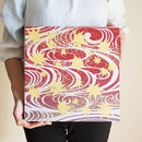 【アートパネル】秋 竜田川・辰砂 (L) | 金銀砂子細工 | 逸品集（菊池襖紙工場）