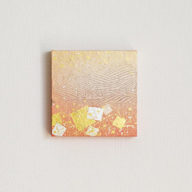 【アートパネル】賀正 (S) | 金銀砂子細工 | 逸品集（菊池襖紙工場）