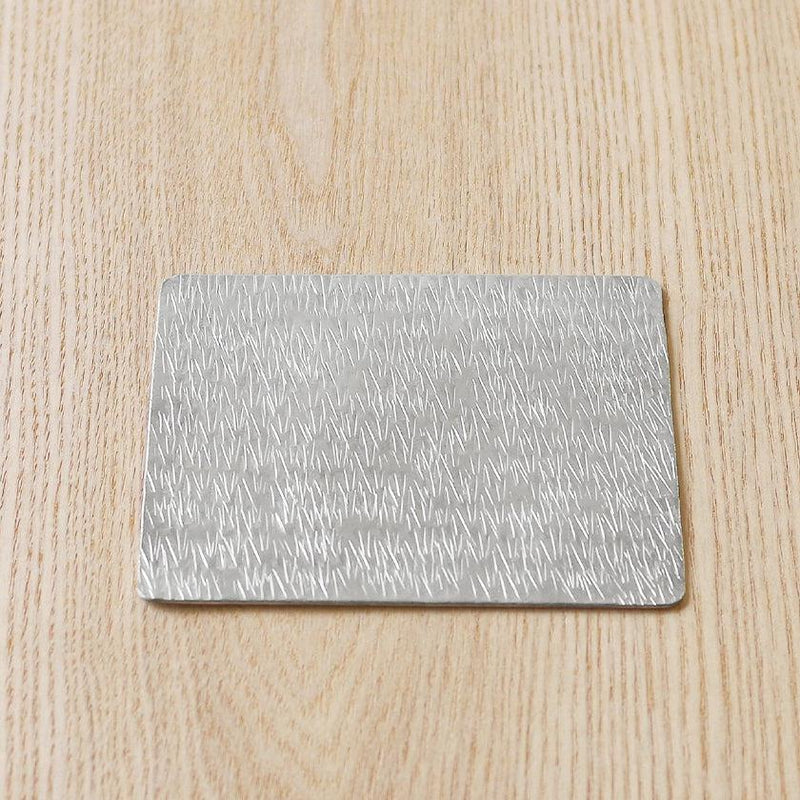 【お皿】すずがみ 13×13cm さみだれ | 高岡銅器
