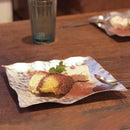 【お皿】すずがみ 18×18cm かざはな | 高岡銅器