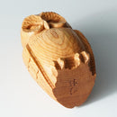 【置物】 ふくろう | 一位一刀彫